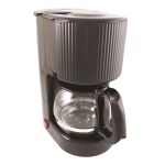 4-Cup Coffeemaker, Black with Glass Carafe